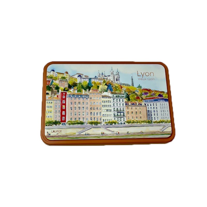 Collab Voisin /Laurent Laloge - Boite aquarelle Quai de Saône