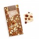 Tablette chocolat lait Nougat caramel au beurre salé création gourmande