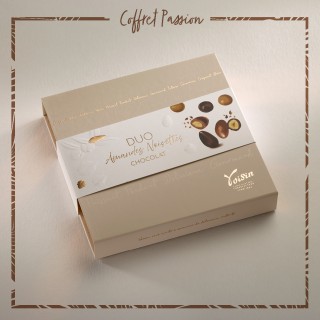 Coffret Duo Amandes Noisettes Chocolat
