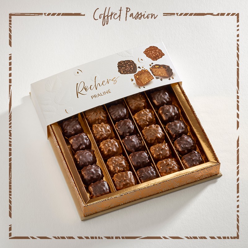 Coffret Rochers Praliné Malakoff