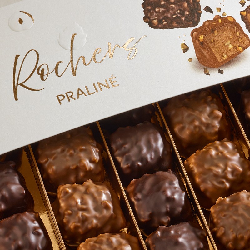 Coffret Rochers Praliné Malakoff