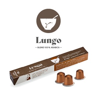 10 capsules café Lungo