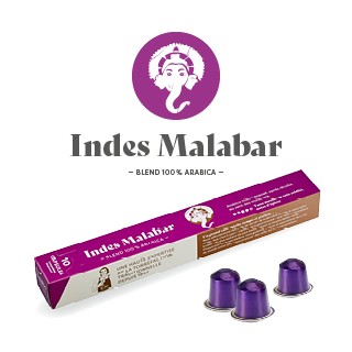 10 capsules café Indes Malabar