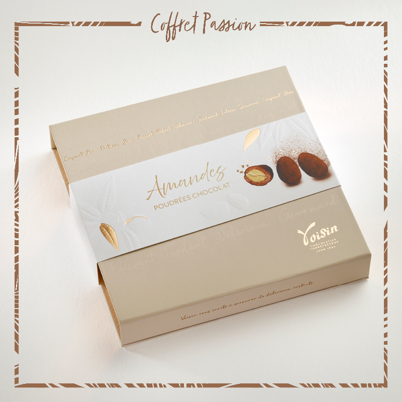 Coffret Amandes Poudrées Chocolat