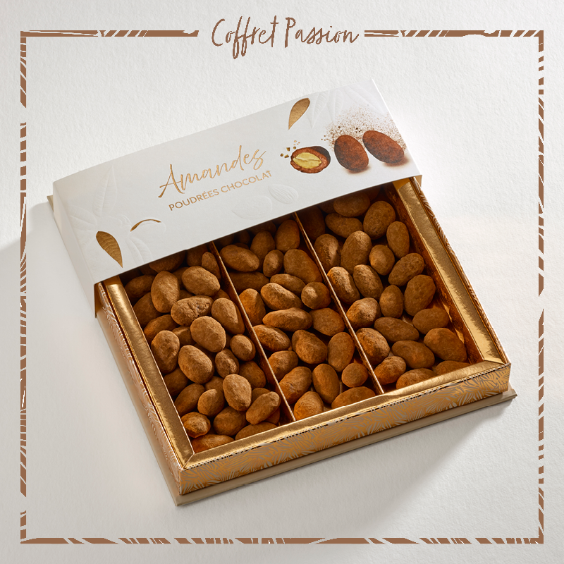Coffret Amandes Poudrées Chocolat
