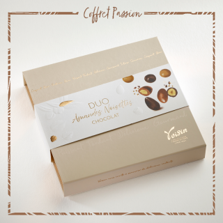 Coffret Duo Amandes Noisettes Chocolat