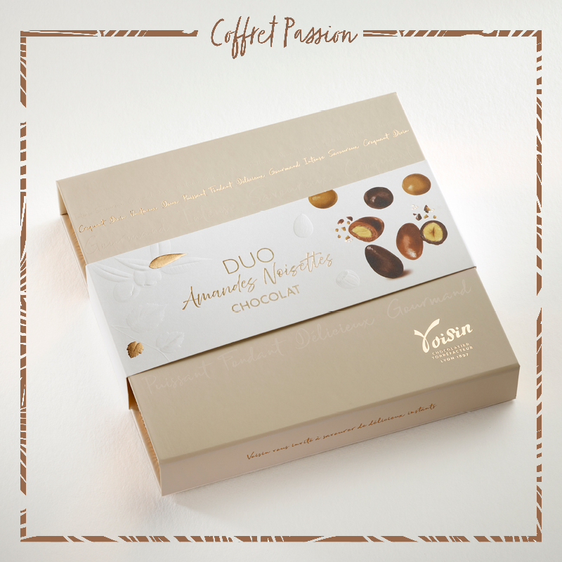 Coffret Duo Amandes Noisettes Chocolat