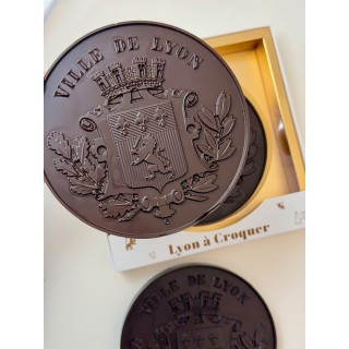 Médaille de Lyon chocolat noir