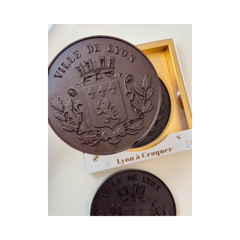 Médaille de Lyon chocolat noir