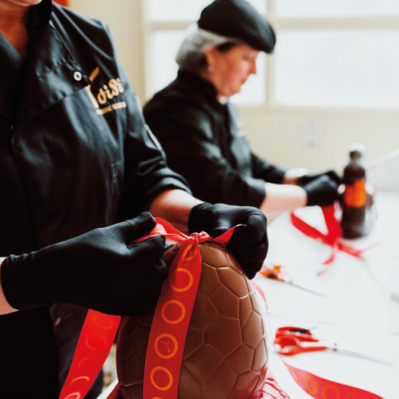 Oeuf écaille lait n°4 garni