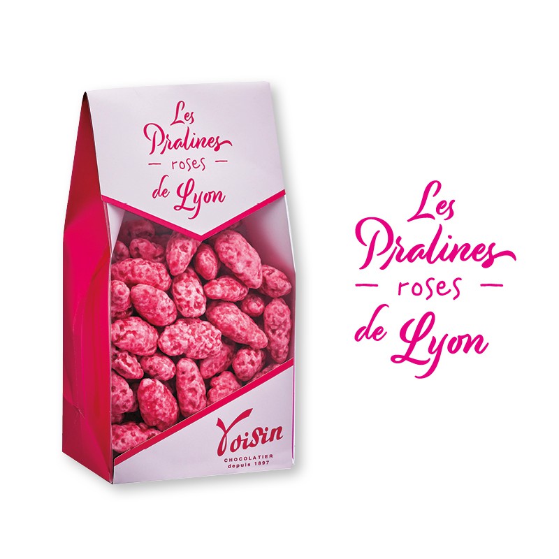 VOISIN - Véritable praline rose artisanale - Made in lyon