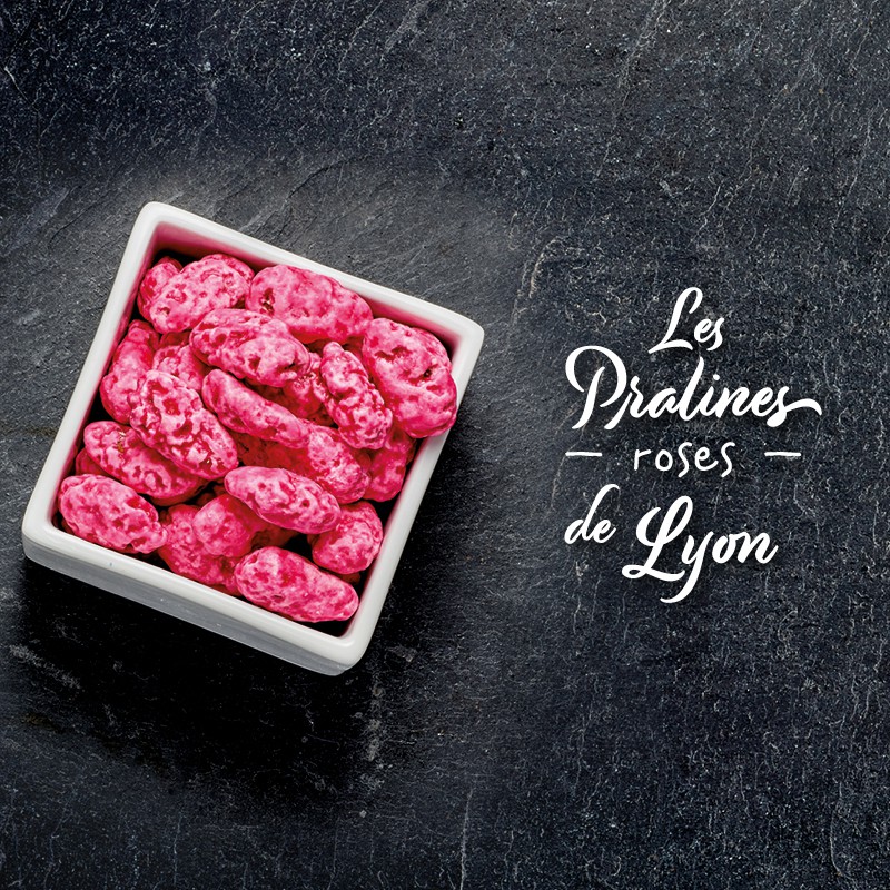 Pochette Pralines Roses de LYON