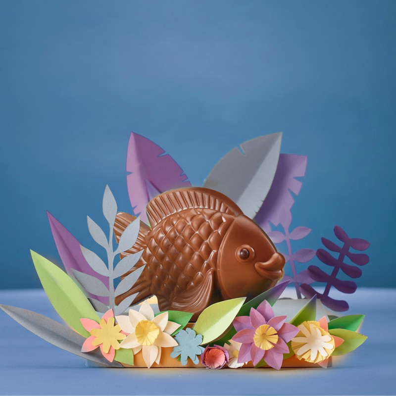 Poisson "Nemo" lait barquette