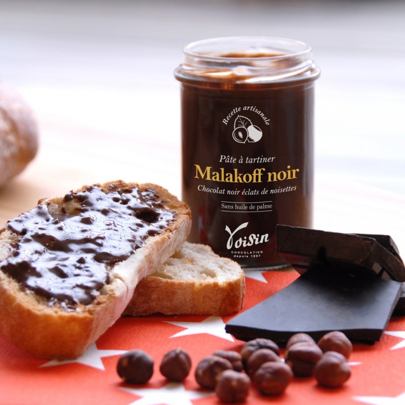 Pâte à tartiner Noir Malakoff