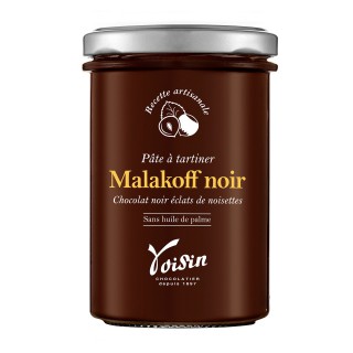 Pâte à tartiner Noir Malakoff