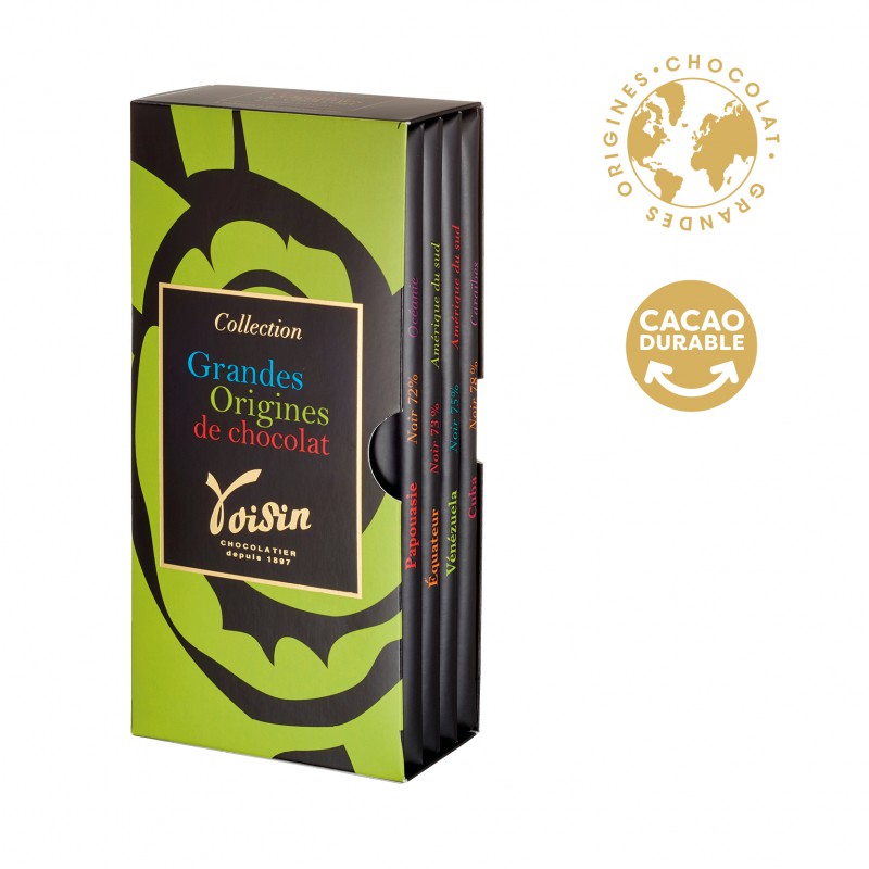 Etui Tablette Grandes Origines Chocolat Noir