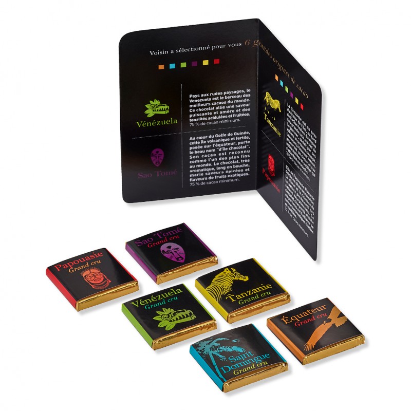 Écrin Napolitain Grandes Origines Chocolat Noir