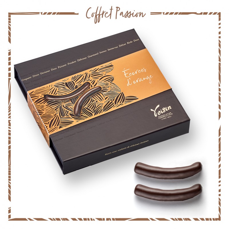 Coffret Orangettes Confites au Chocolat - ILE DE RE CHOCOLATS