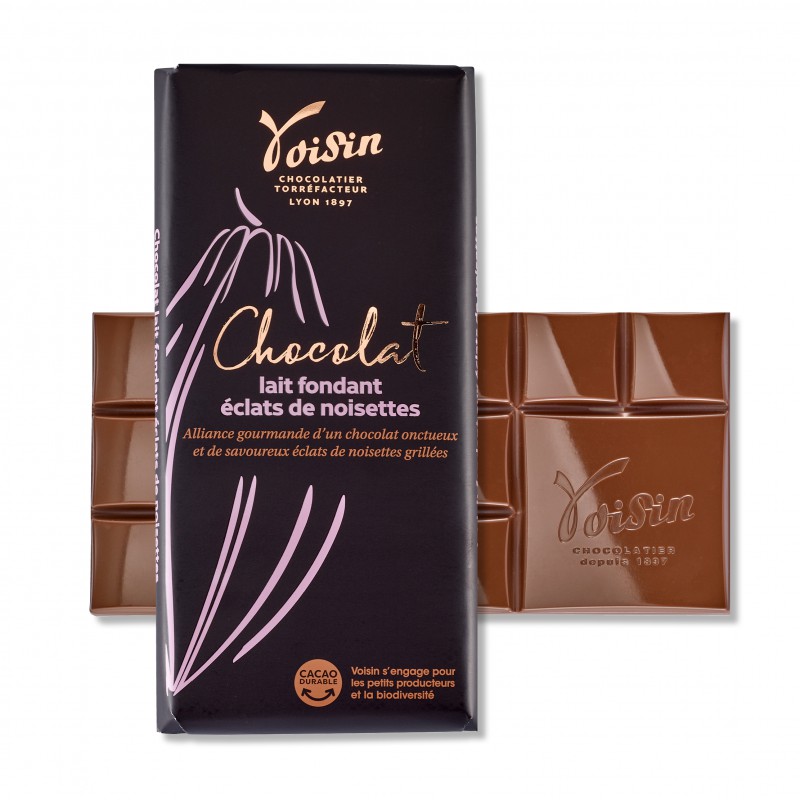 Tablette Chocolat Lait Noisettes