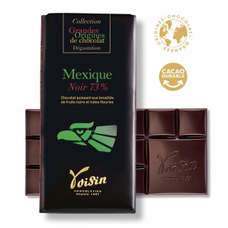 Tablette Mexique noir 73% grandes origines