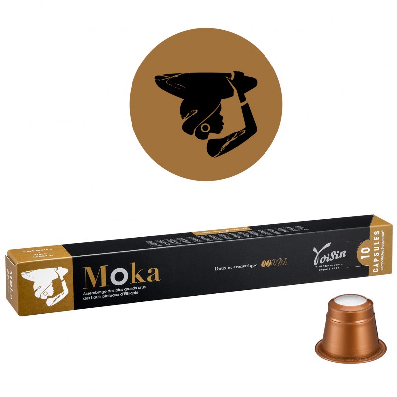 10 capsules café Moka