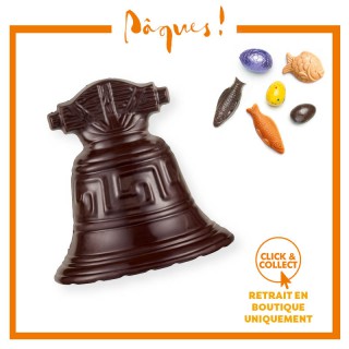 Cloche noire n°1 garnie