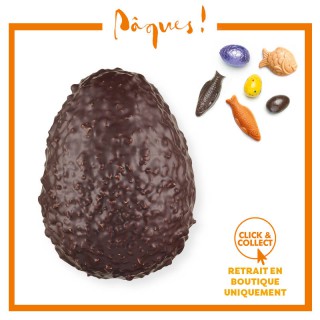 Oeuf Croustillant noir n°5 garni