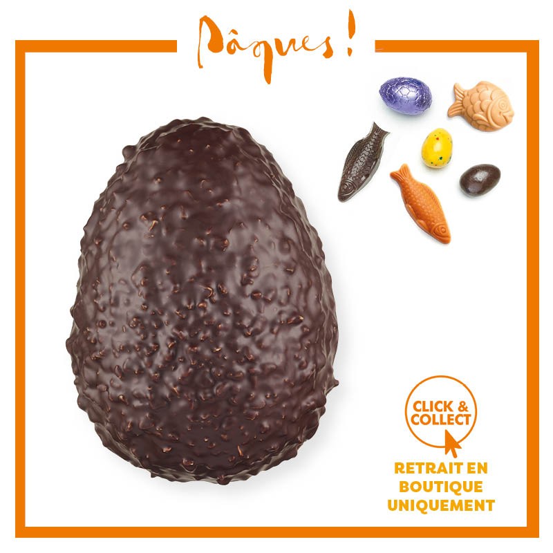 Oeuf Croustillant noir n°5 garni