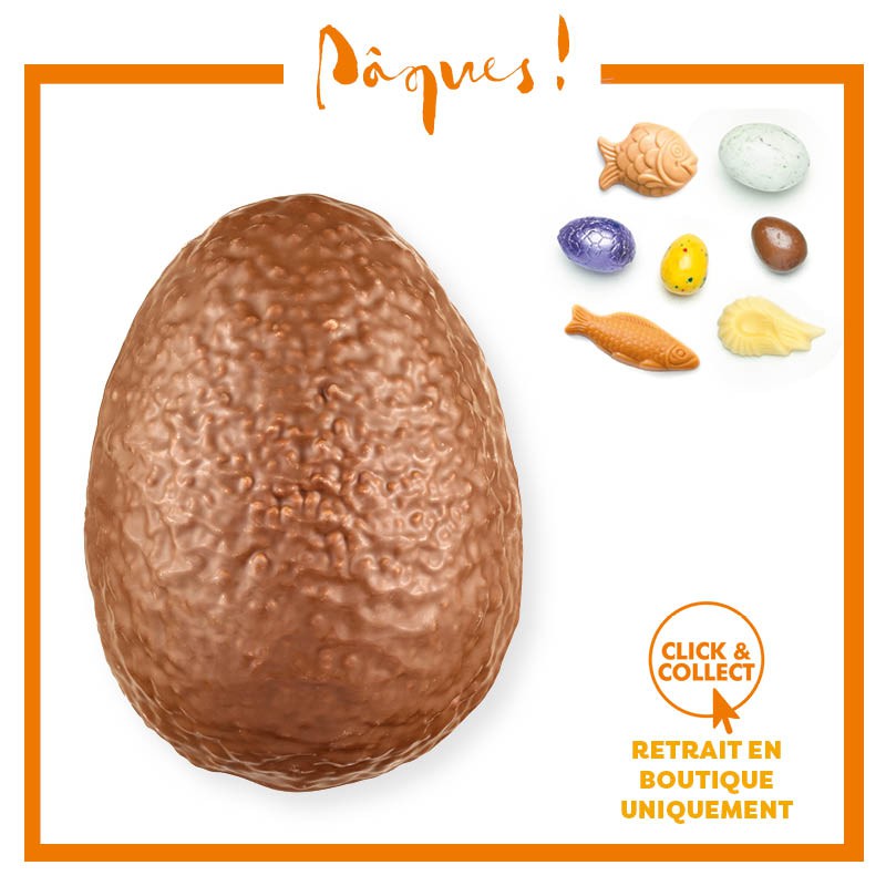 Oeuf Croustillant lait n°5 garni