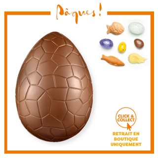 Oeuf écaille lait n°5 garni