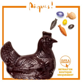 Poule noire n°4 garnie