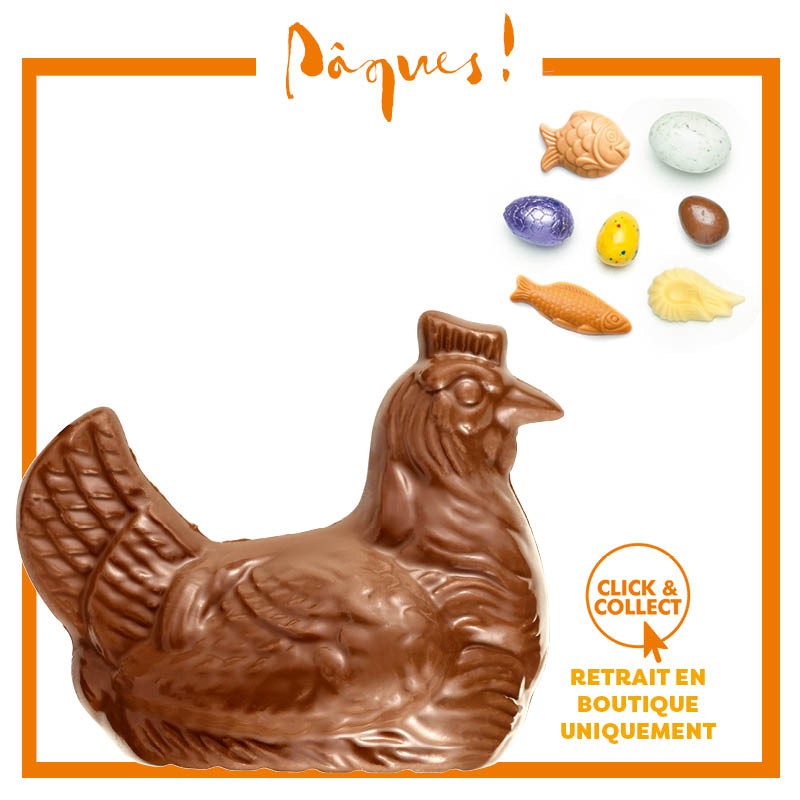 Poule lait n°4 garnie