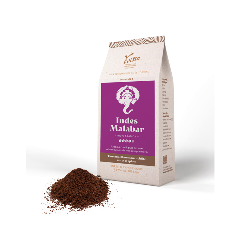 Café Indes Malabar MOULU