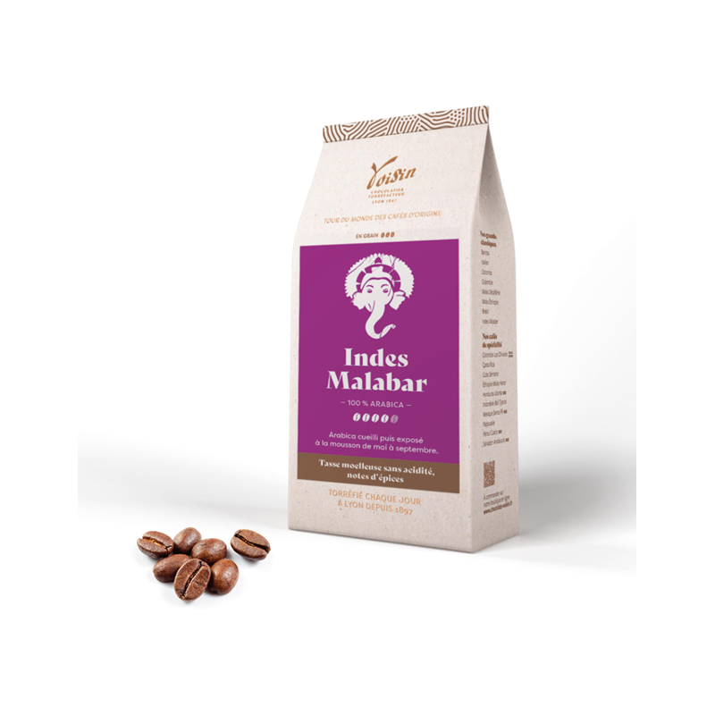 Café Indes Malabar GRAIN