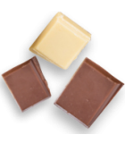 Lait, blanc, caramel